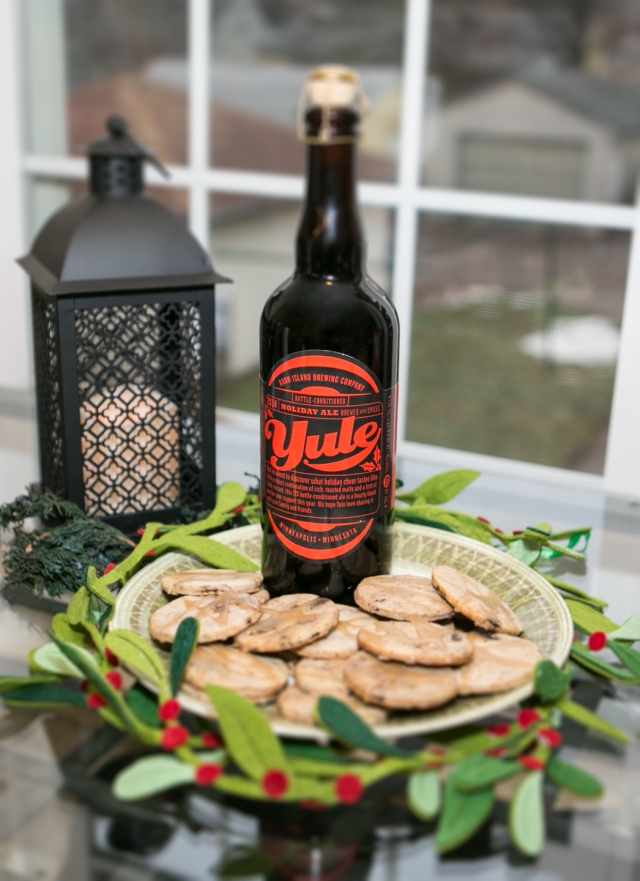 Figgy Yule Cookies paired with Yule, photo by Heather Hanson